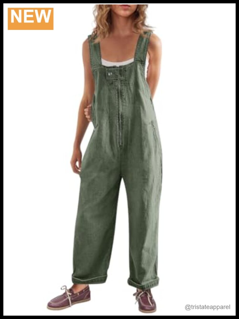 Denim Bib Overalls Wide Leg Zipper Jean Jumpsuit Sleeveless Backless